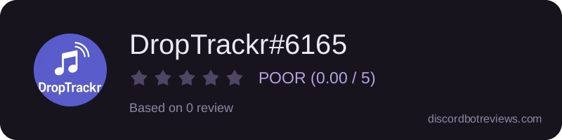 Rating widget preview for DropTrackr#6165