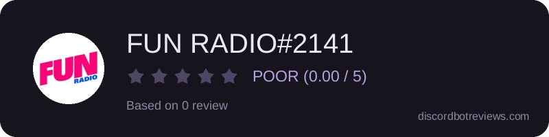 Rating widget preview for FUN RADIO#2141