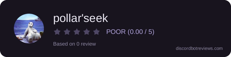 Rating widget preview for pollar'seek