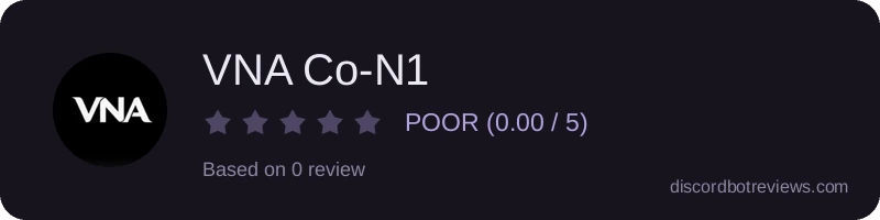 Rating widget preview for VNA Co-N1