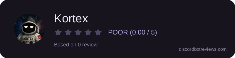 Rating banner for Kortex