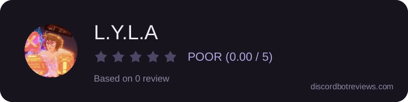 Rating widget preview for L.Y.L.A