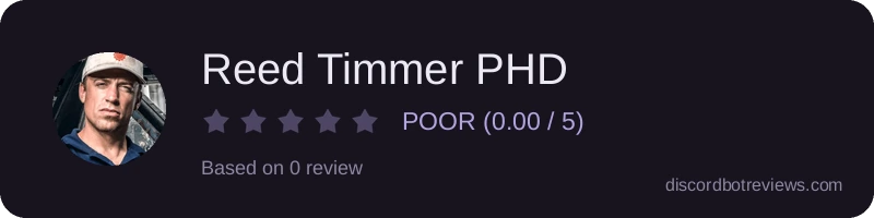 Rating widget preview for Reed Timmer PHD