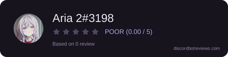 Rating widget preview for Aria 2#3198