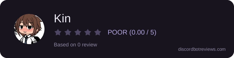 Rating widget preview for Kin