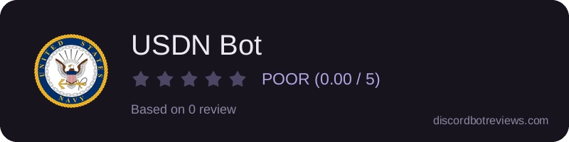 Rating widget preview for USDN Bot
