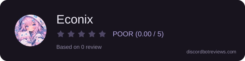 Rating banner for Econix