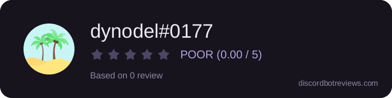 Rating widget preview for dynodel#0177