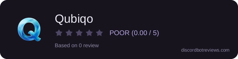 Rating banner for Qubiqo