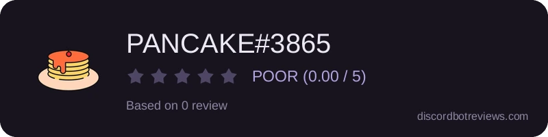 Rating banner for PANCAKE#3865