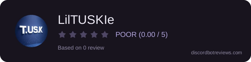 Rating widget preview for LilTUSKIe