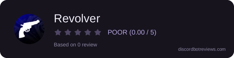 Rating widget preview for Revolver