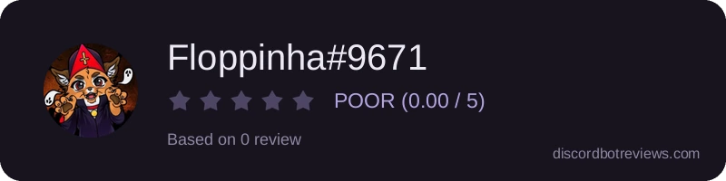 Rating widget preview for Floppinha#9671