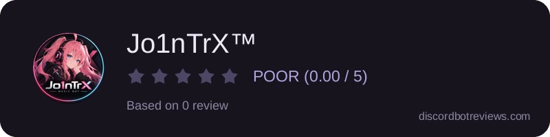 Rating widget preview for Jo1nTrX™