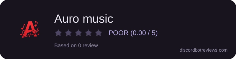 Rating banner for Auro music