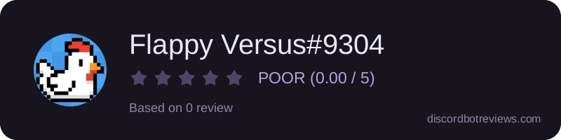 Rating widget preview for Flappy Versus#9304