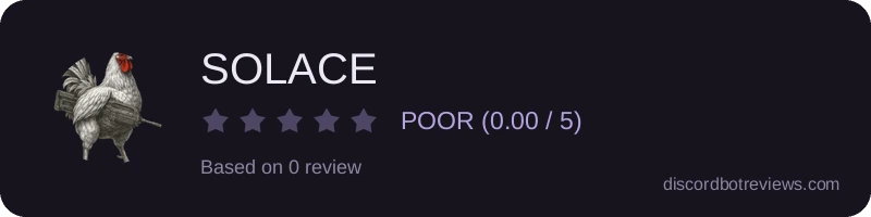 Rating widget preview for SOLACE