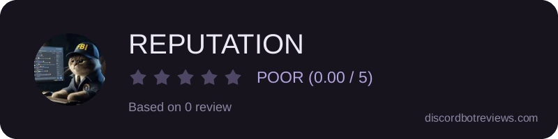 Rating widget preview for REPUTATION