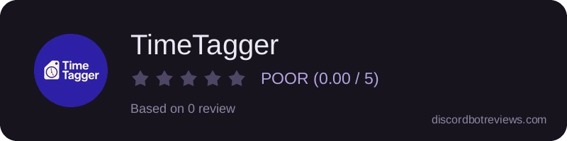 Rating banner for TimeTagger