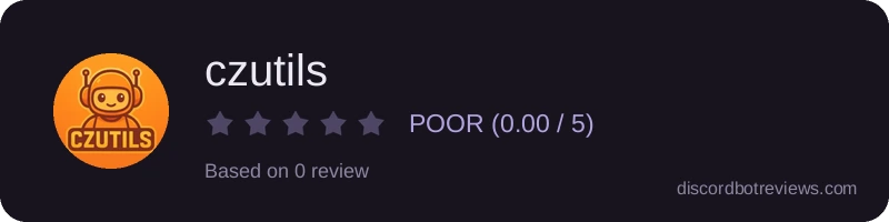 Rating widget preview for czutils