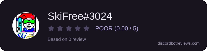 Rating widget preview for SkiFree#3024