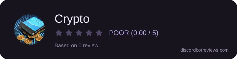Rating widget preview for Crypto