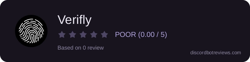 Rating banner for Verifly