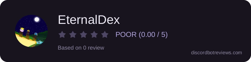 Rating widget preview for EternalDex