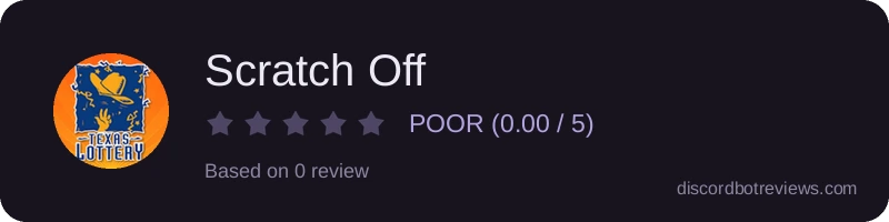 Rating banner for Scratch Off