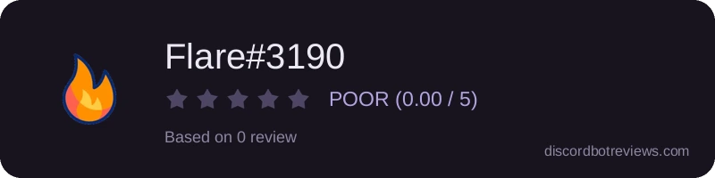 Rating widget preview for Flare#3190