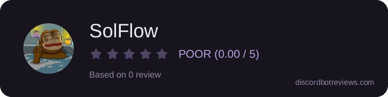 Rating widget preview for SolFlow