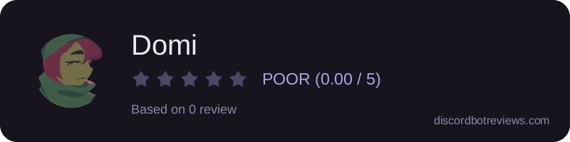Rating banner for Domi