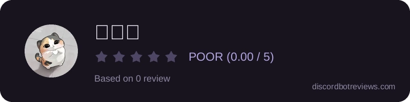 Rating widget preview for 𝓐𝓻𝓲