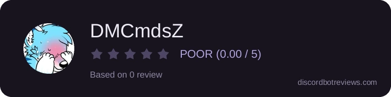 Rating banner for DMCmdsZ