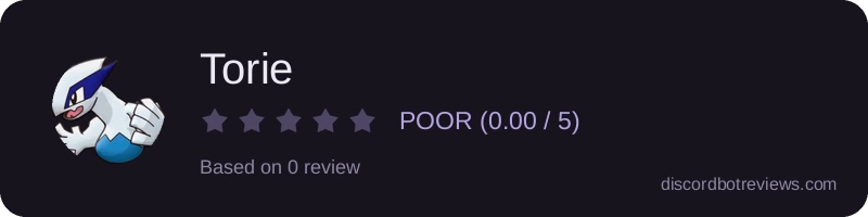 Rating widget preview for Torie