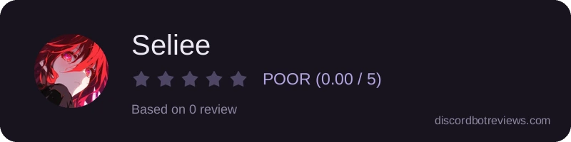 Rating widget preview for Seliee