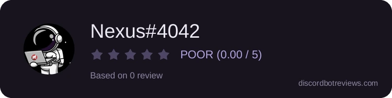 Rating widget preview for Nexus#4042