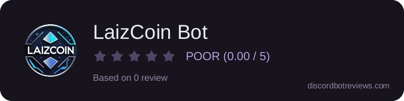 Rating banner for LaizCoin Bot