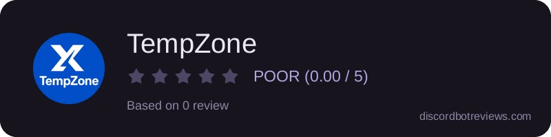 Rating banner for TempZone