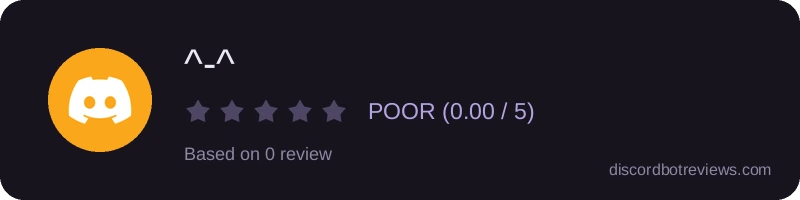Rating widget preview for ^-^