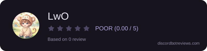 Rating widget preview for LwO