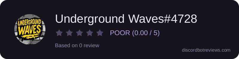 Rating widget preview for Underground Waves#4728