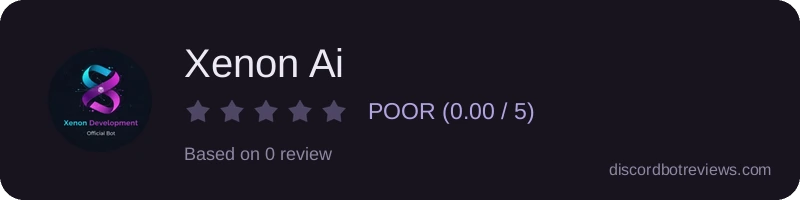 Rating widget preview for Xenon Ai