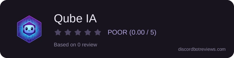 Rating banner for Qube IA
