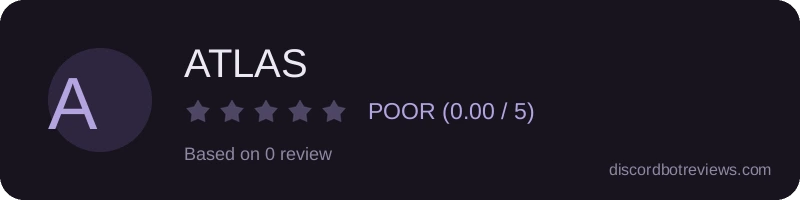 Rating banner for ATLAS