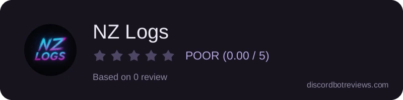 Rating widget preview for NZ Logs