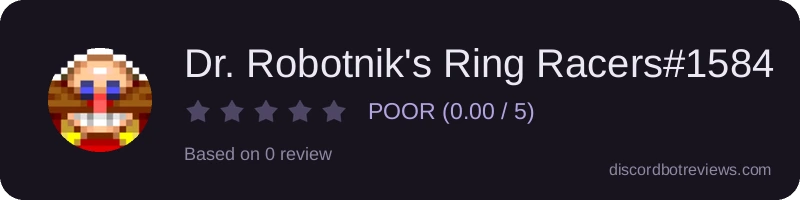 Rating widget preview for Dr. Robotnik's Ring Racers#1584