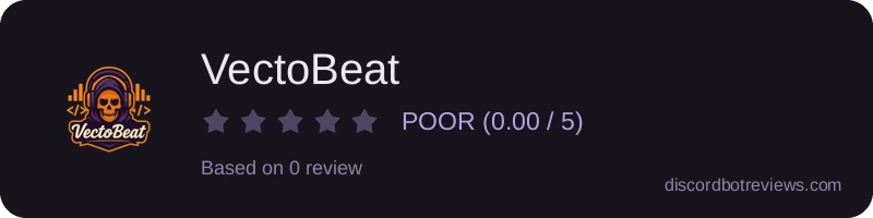 Rating widget preview for VectoBeat