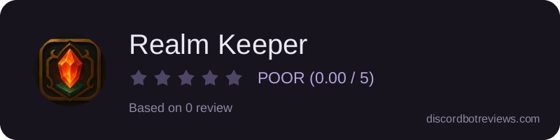 Rating banner for Realm Keeper