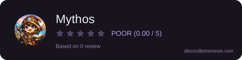 Rating widget preview for Mythos